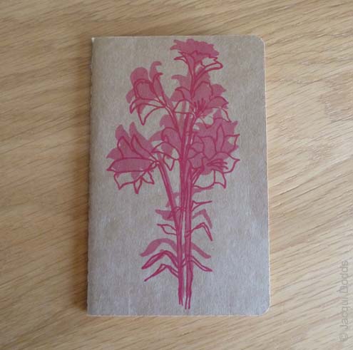 Pocket Moleskine Notebook -  Florentine Lilies 