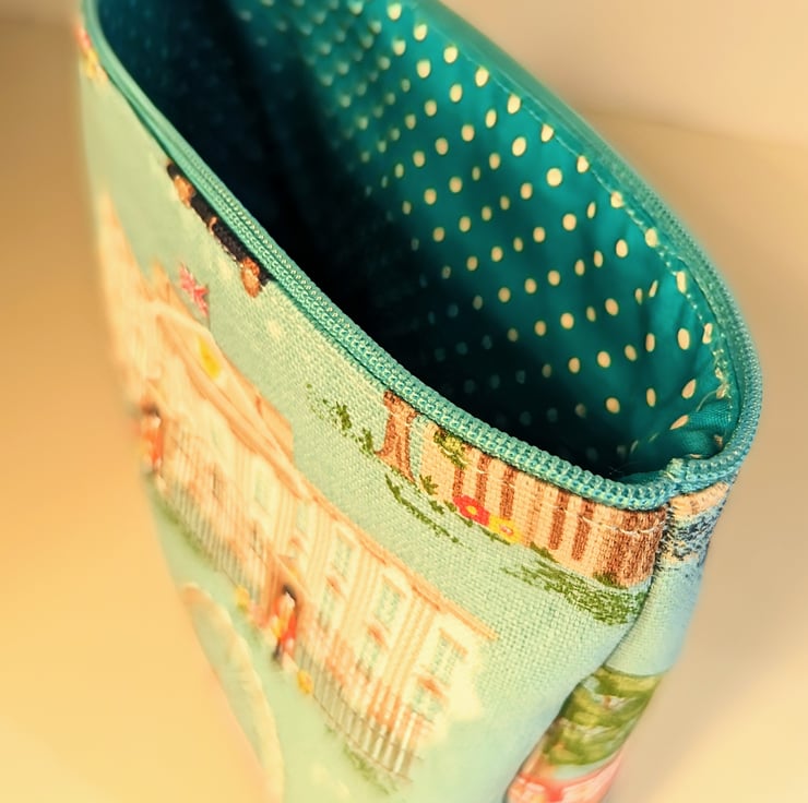 Cath Kidston London Scene fabric make up bag Folksy