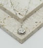 Recycled Silver Paw Print Pendant