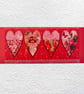 Red Hearts: Decorated Wooden Trinket Keepsake Box 23.5cm - Image 3