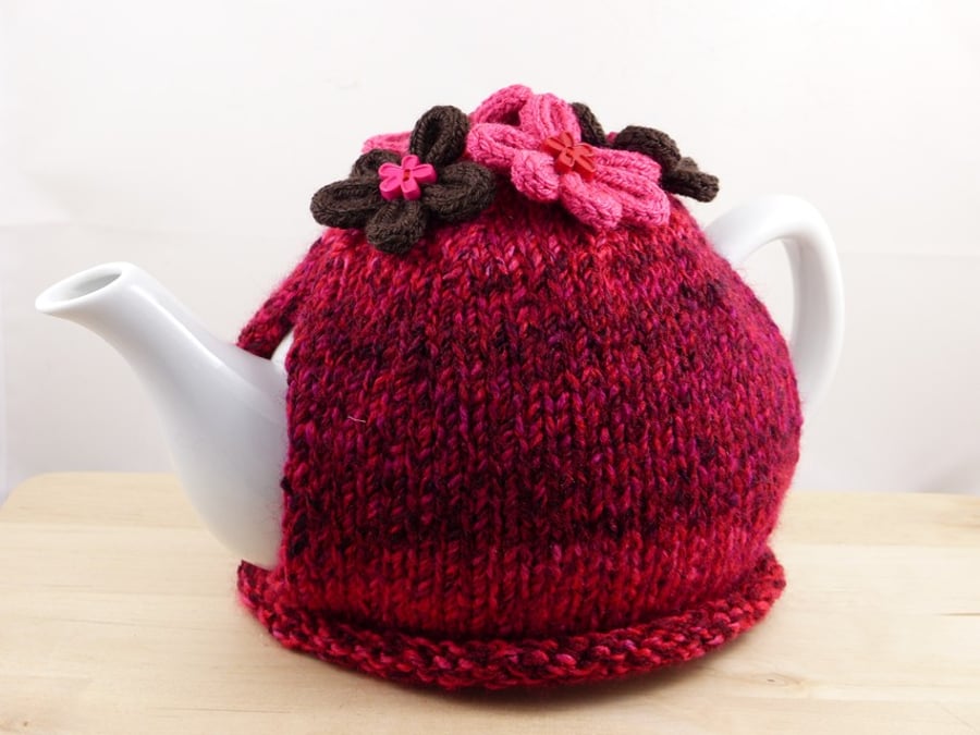 Hand Knitted Tea Cosy