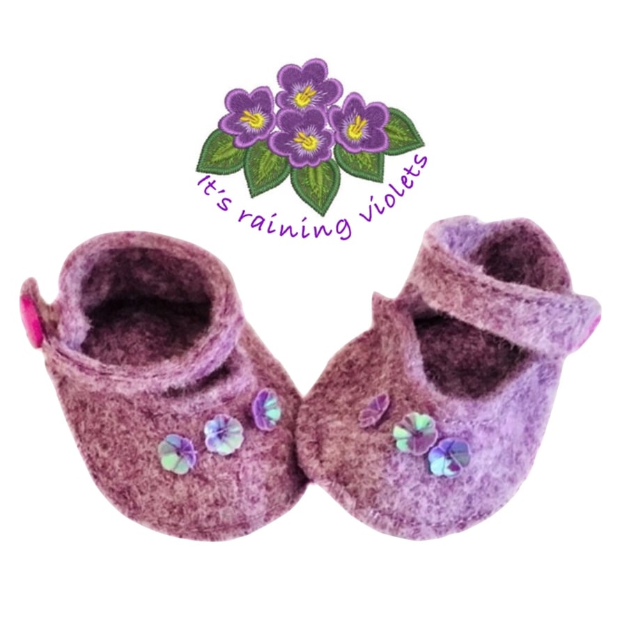 Reserved for Lesley - Lavender Shoes