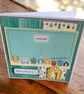 'Life's a Beach' Blank Greetings Card. Beach Hut Greetings Card. - Image 4