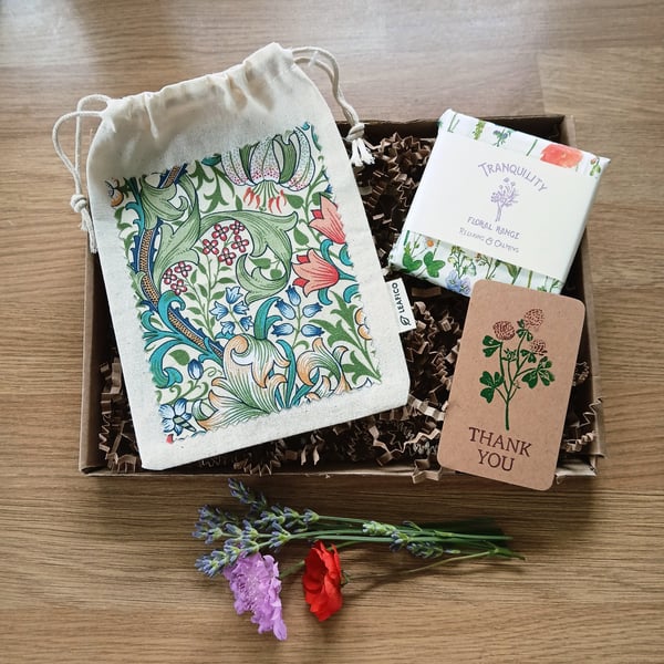 Wildflower Meadow Thank You Gift Box Lavender & Neroli Botanical Wax Melts