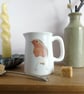 Robin Fine Bone China Mini Jug - Image 1