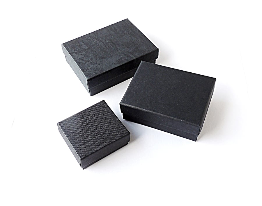 Black Jewellery Gift Box 