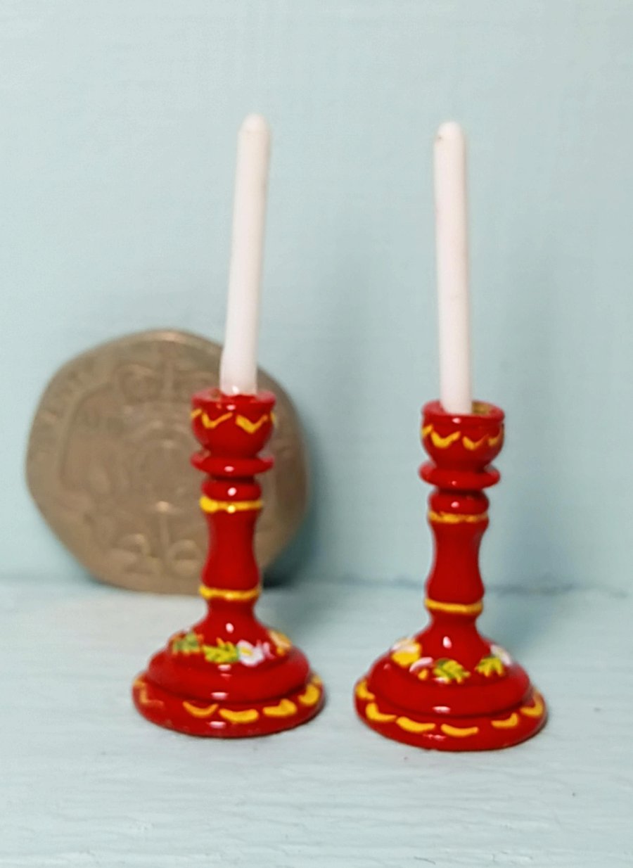 12th Scale Candlesticks