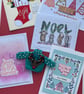 A pack of 5 various Christmas cards - Image 1
