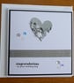 Embellished Heart Wedding Card - Image 7