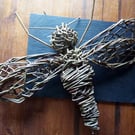 small willow bee, pollinator, sculpture, for inside or, outside display,