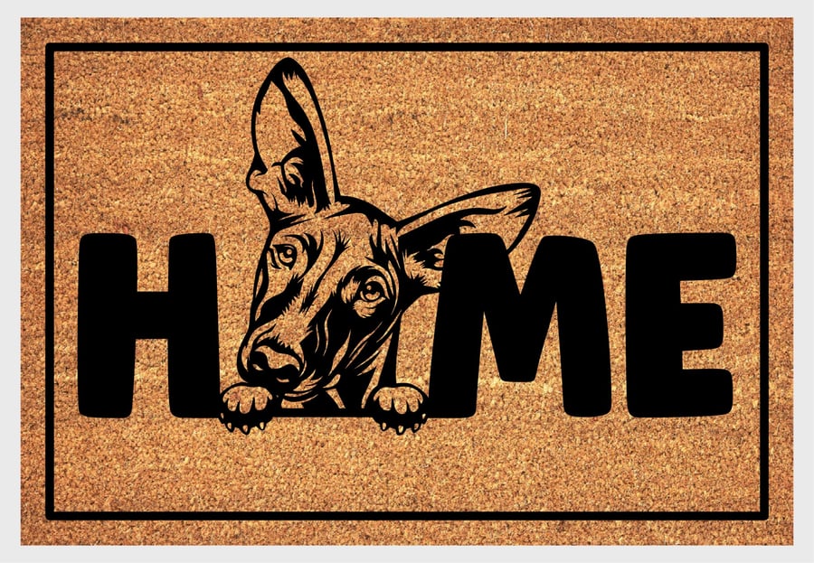Podenco Dog Home Door Mat No.1 - Podenco Welcome Mat - 3 Sizes