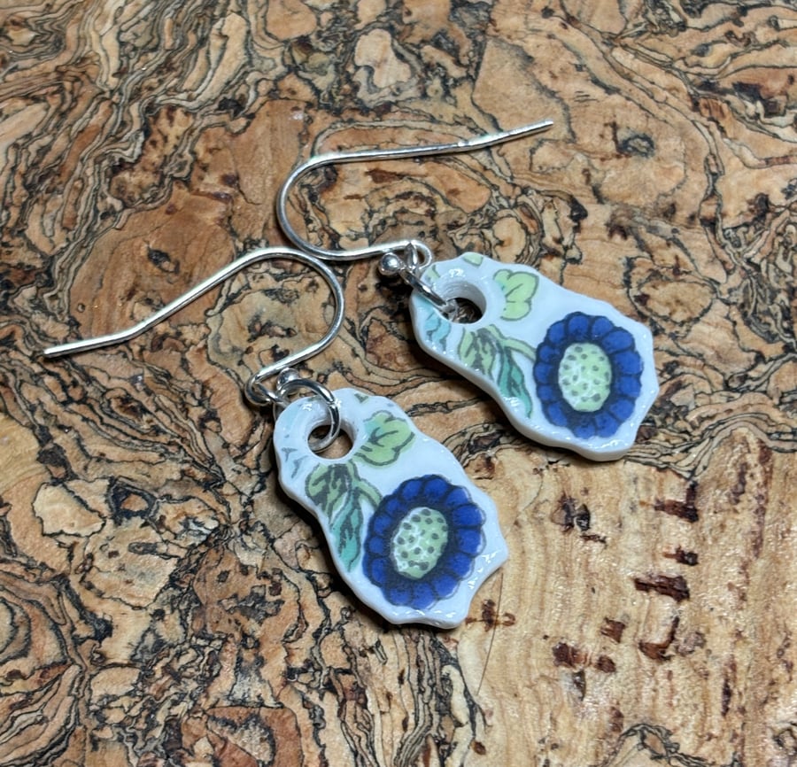 Handmade Earrings, Unique Eco Friendly Gifts, Sterling Silver, Christmas Gifts