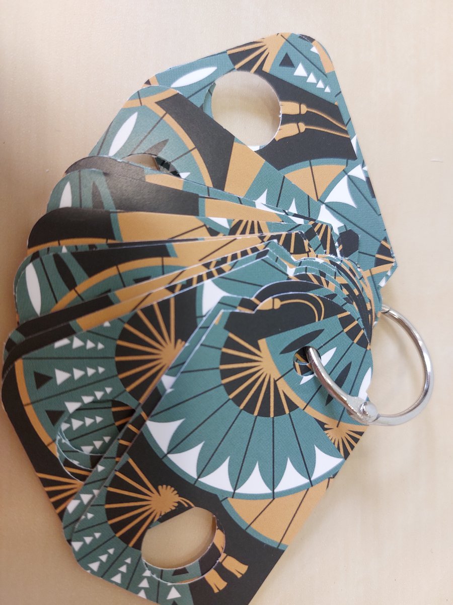 Embroidery Floss Drop Organiser Japanese Pattern