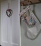 Liberty Patchwork pocket Stocking -pinks - Image 4
