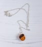 Golden Acorn autumn necklace - Image 1