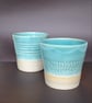 Turquoise plant pot I - Image 3