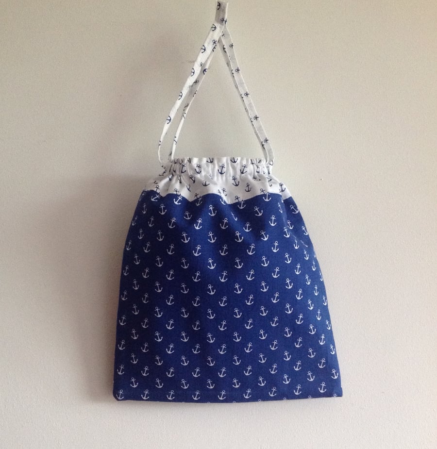 Blue Anchor Washbag