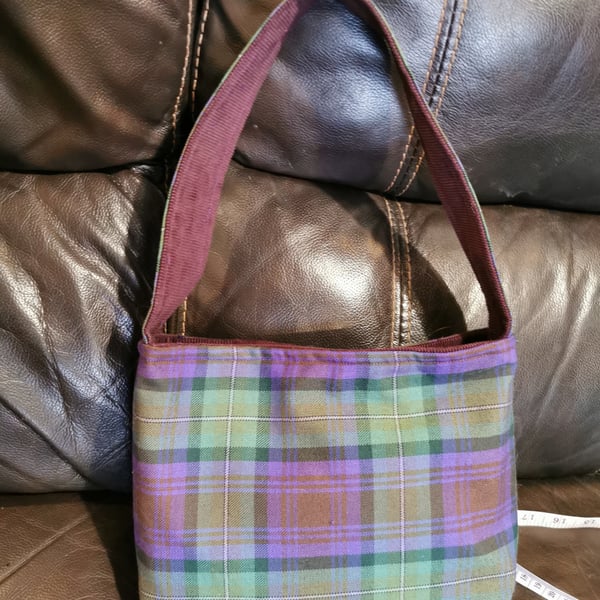 Isle of Skye tartan handbag
