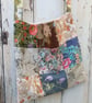 Handmade packwork bag long handle - Image 1