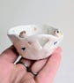 Handmade tealight with 2 guinea pigs, hearts & footprints, Perfectly Imperfect