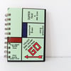 Small Monopoly organiser notebook