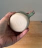 Handmade ceramic mug, pink stoneware mug, 250ml mug, dimple mug - Image 3