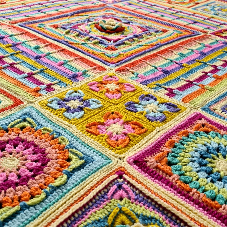 Crochet Blanket throw