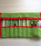 Crochet pattern. Photo tutorial. Crochet hook holder.  - Image 4