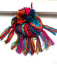 Bauble and Bell Bunting, crochet in jewel colours - Image 4