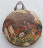 Decoupaged Hedgehog Wall Hanging - Image 4