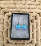 Sweet Pastel Flower Drop Earrings - Image 2