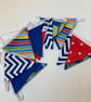 Mini bunting. Spots and stripes  - Image 3
