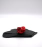small glass red football bird - Image 2