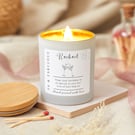 50th Birthday Gifts for Women, 50 and Fabulous Candle for Sister, Friend