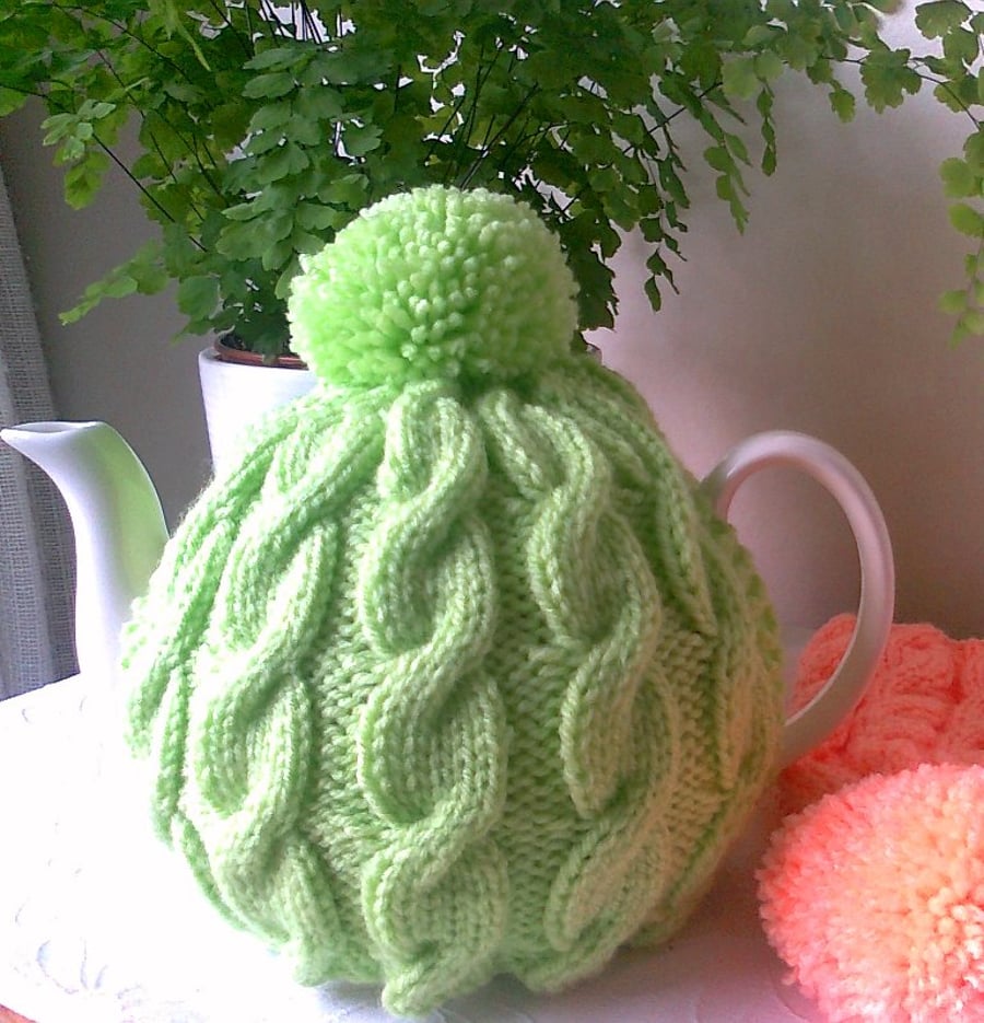 Tea Cosy - Spring Pastels Lime