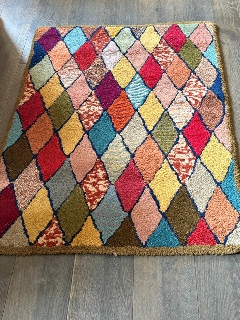 Handmade wool rug