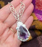 Silver and Blue John Amulet - Image 3