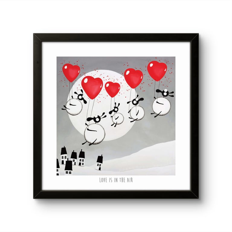 Love Is In The Air - 10" print