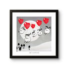 Love Is In The Air - 10" print