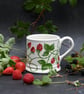 Wild about Berries Country Mug - Hand Painted - Image 3