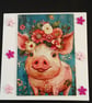 Handmade blank card 