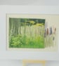 Textile art panel ready to frame - Image 5
