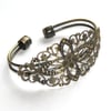 bronze plated vintage bracelet