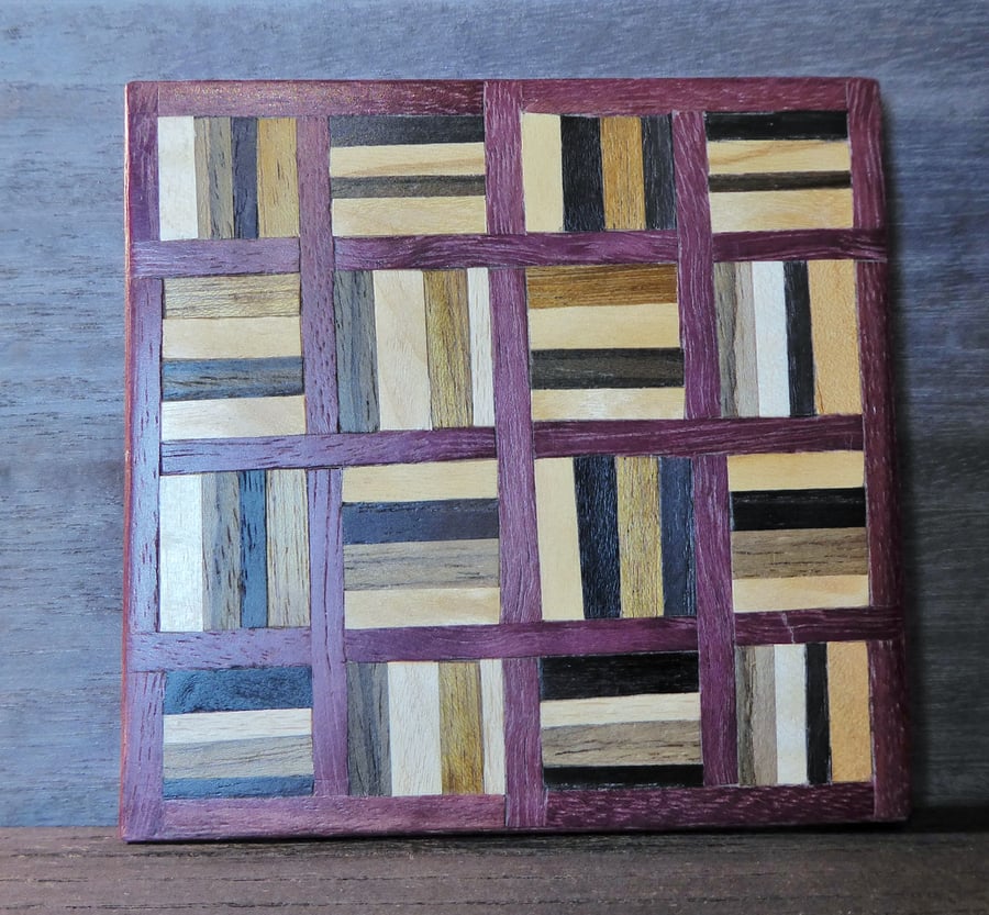 Wood Veneer Coaster