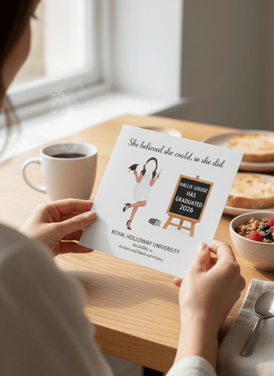 Personalised Graduation Card