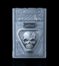 Gothic Sci-Fi Skull Deck Box: 3D Printed TCG Storage