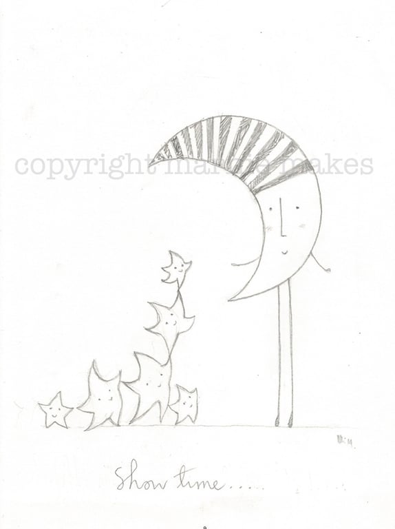 Show Time- giclee print