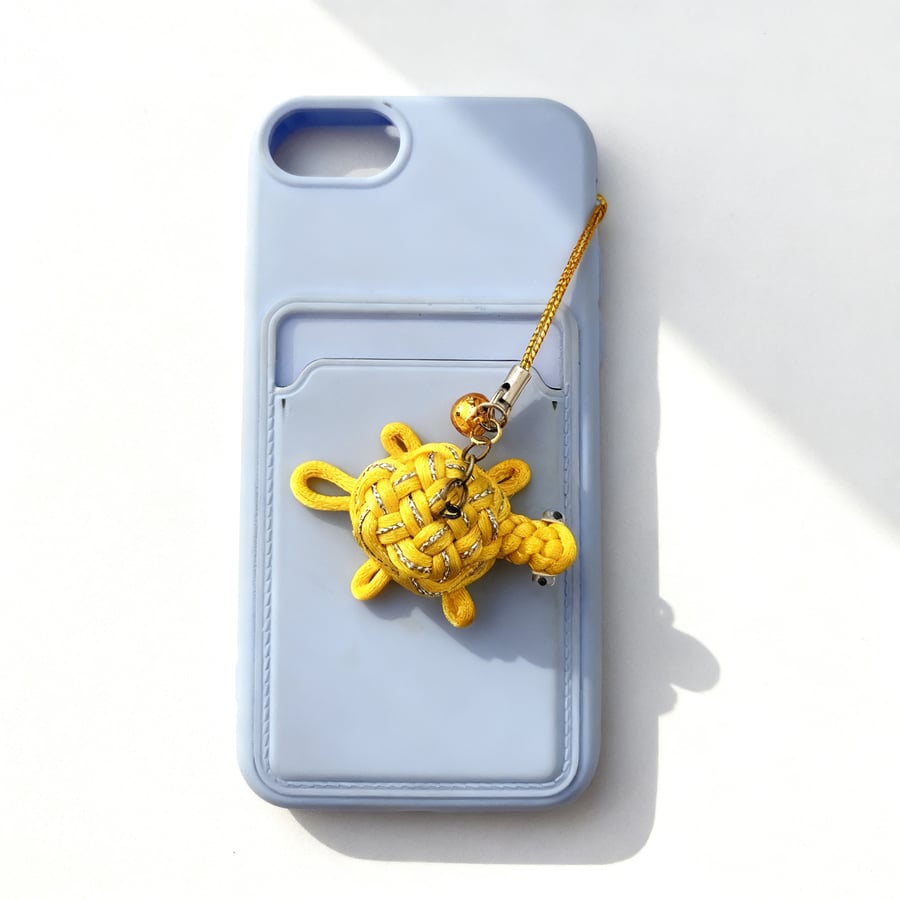 Chinese Knot Miniature Turtle Bag Charm (Small)