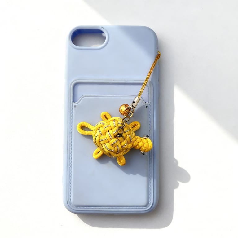 Chinese Knot Miniature Turtle Bag Charm (Small)