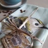 Goldcrest tea towel